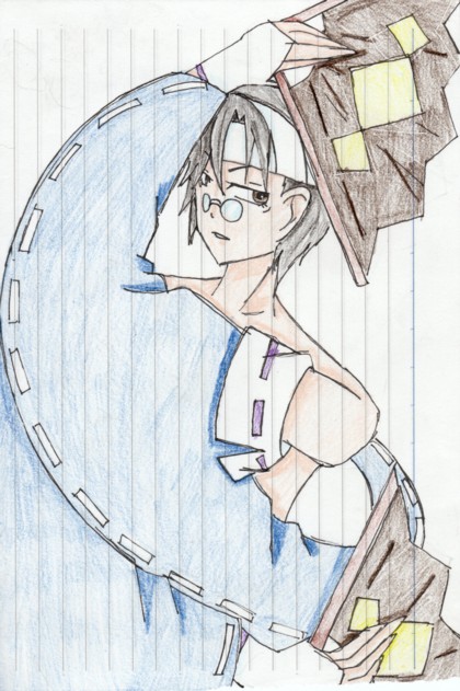 ノートの切れ端完成