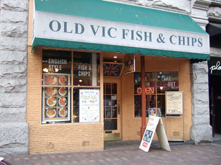 Old vic fish and chips