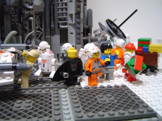 クリスマス記念！ホリホリ卿・LEGO武者さんと共演！