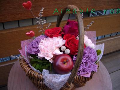 母の日バスケット（ロゴ入り)）