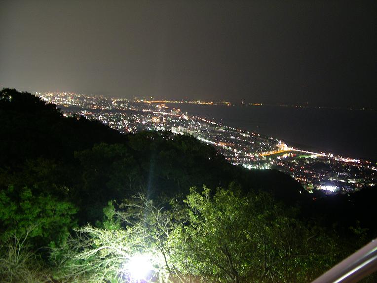 湘南平の夜景