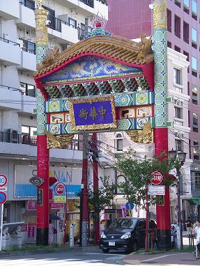横浜中華街の門