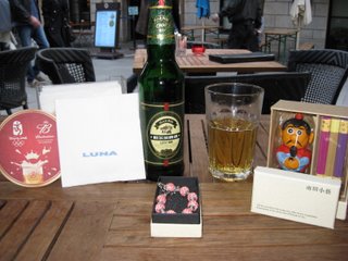 ビールとお土産