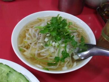 ミニ鶏スープ麺