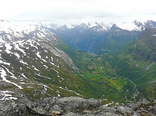 ノルウェーのフィヨルド