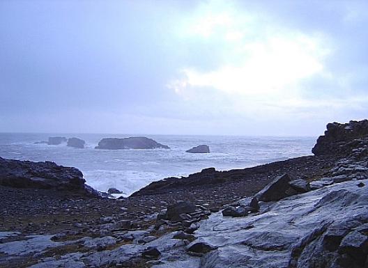 アイスランドの海