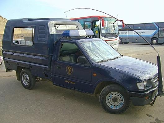 エジプトの護衛車