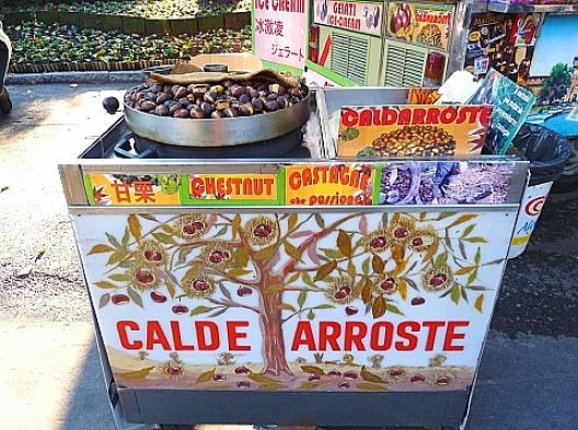焼き栗屋台 1