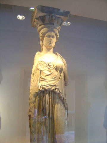 エレクテエレィオンのカリアティデス