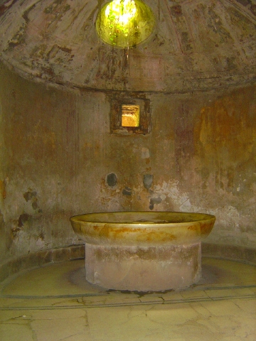 ポンペイのローマ浴場 1水飲み場