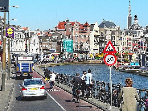 アムステルダムの街　 1