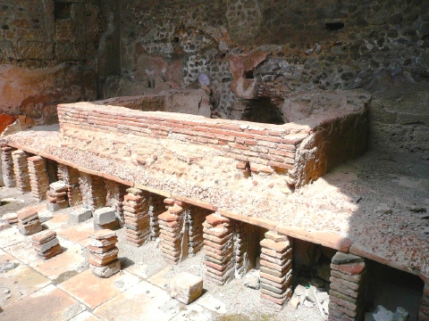 ポンペイのローマ浴場 5