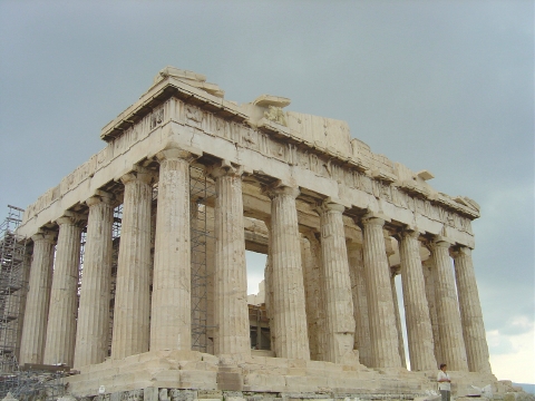 アクロポリス、パルテノン神殿　1