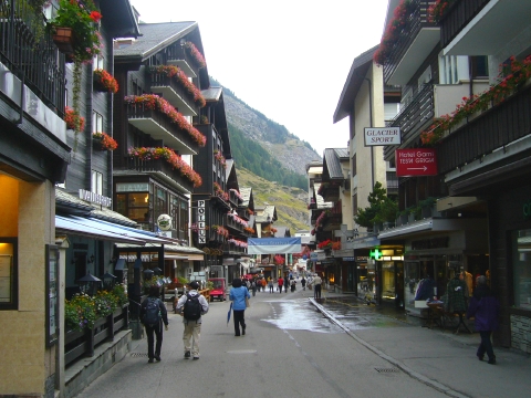 ツェルマットの街1