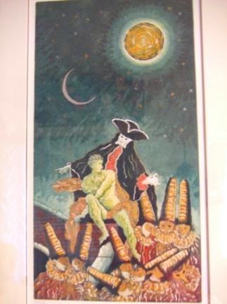 ベネチアの画家　キナリアの作品1