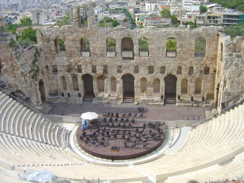 アクロポリス、イロド・アティコス音楽堂　1