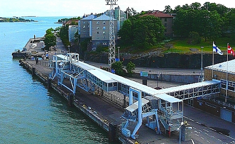 タリンク・シリヤラインのヘルシンキのポート　2