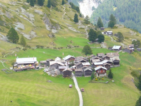 マッターホルン麓のツムット周辺