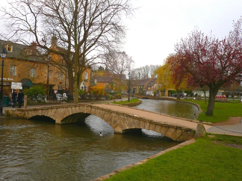 冬のバートン・オン・ザ・ウォーター　1