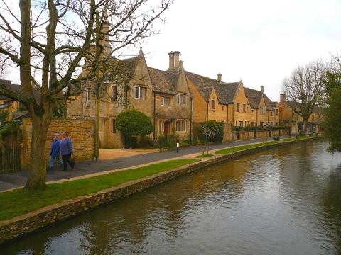 冬のバートン・オン・ザ・ウォーター　2