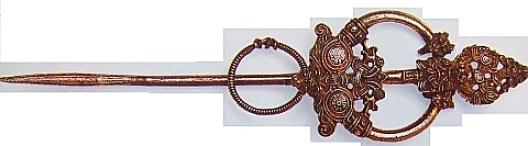 ヴァイキングのブローチ