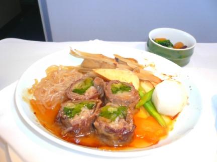 ファーストクラス機内食　10