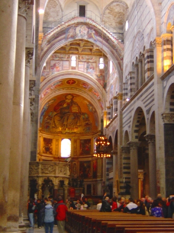 ドゥオモ内部のガリレオのランプ?