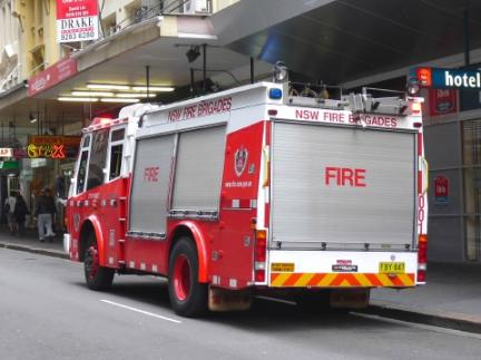 シドニーの消防車