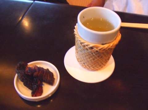 フグのヒレ酒 4