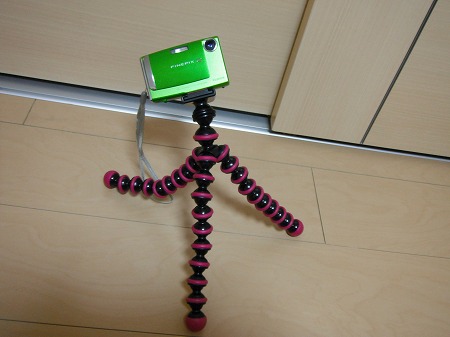 ＣＡＭＥＲＡ　ＴＲＩＰＯＤ　取り付け後