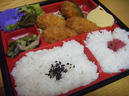 カキフライ弁当