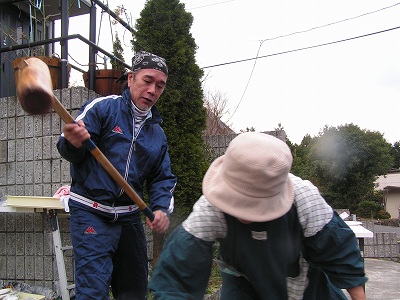 餅つき０２