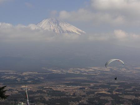 富士山お目見え