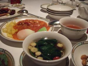 シルク　スープ　エビチリ　0517