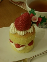 クリスマスキャンドルケーキ