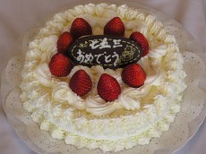 七五三のケーキ