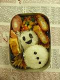 雪だるま弁当