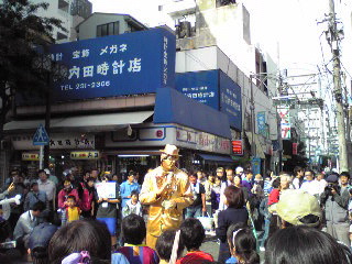 野毛大道芸2011秋・Mr.Golden