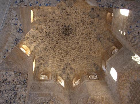 アルハンブラ宮殿の天井