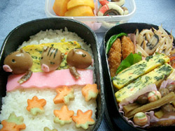 弁当　１１．３０　「亥の子、おやすみ」