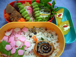 弁当　６．１３　「カタツムリ」