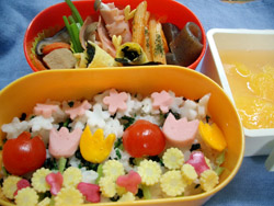 弁当　４．２０　「春爛漫」