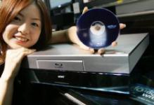 昨年、幕張の展示会でのソニーのブルーレイ対応DVDプレーヤーのモデル