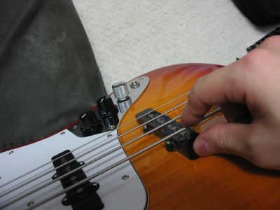 ピッキング位置（ブリッジ寄り）