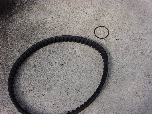 謎のO-RINGとキタコのベルト