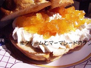 生クリームオレンジサンド