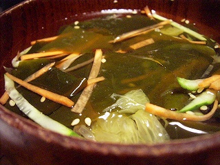 韓国風冷製スープ