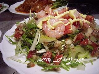 海の幸山の幸サラダ