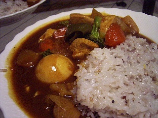 野菜ごろごろカレー