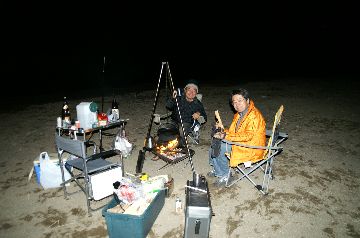 ヒゲ団長体調不良で３名で実施！